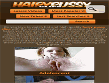 Tablet Screenshot of hairypussyclips.com